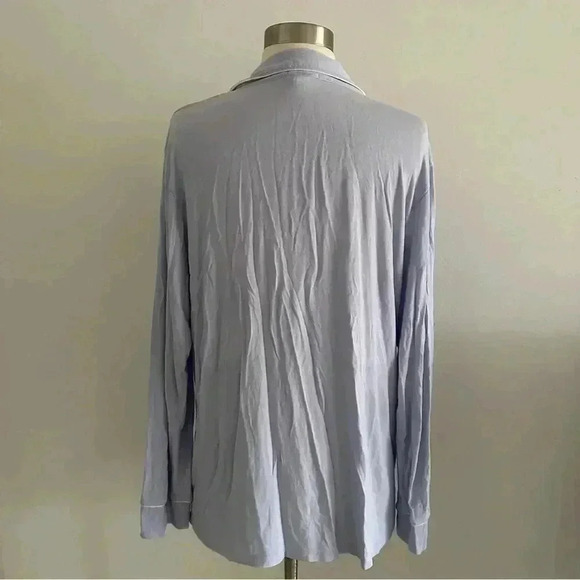 Eberjey Pajama Top Long Sleeve Sz S - Picture 6 of 10